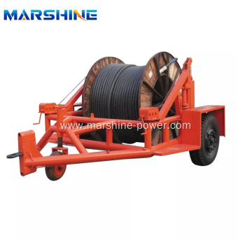 Reel Carrier Trailer Used Cable Reel Trailer